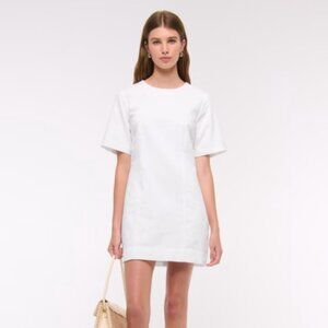 Abercrombie & Fitch Linen Smock Dress